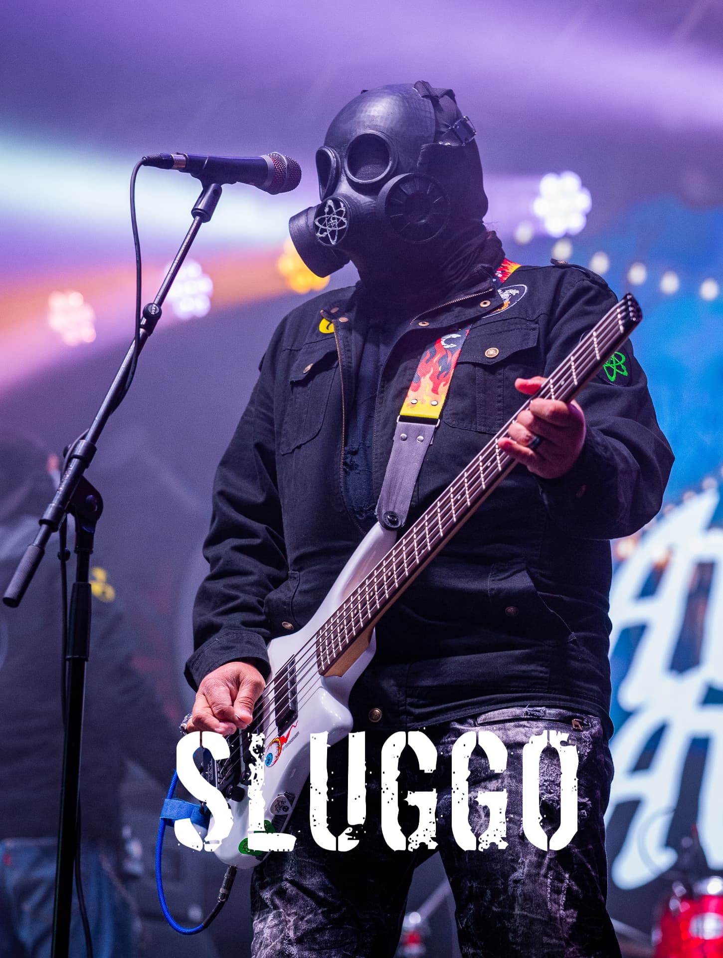 SLUGGO, bass for ATOMIC FREAK